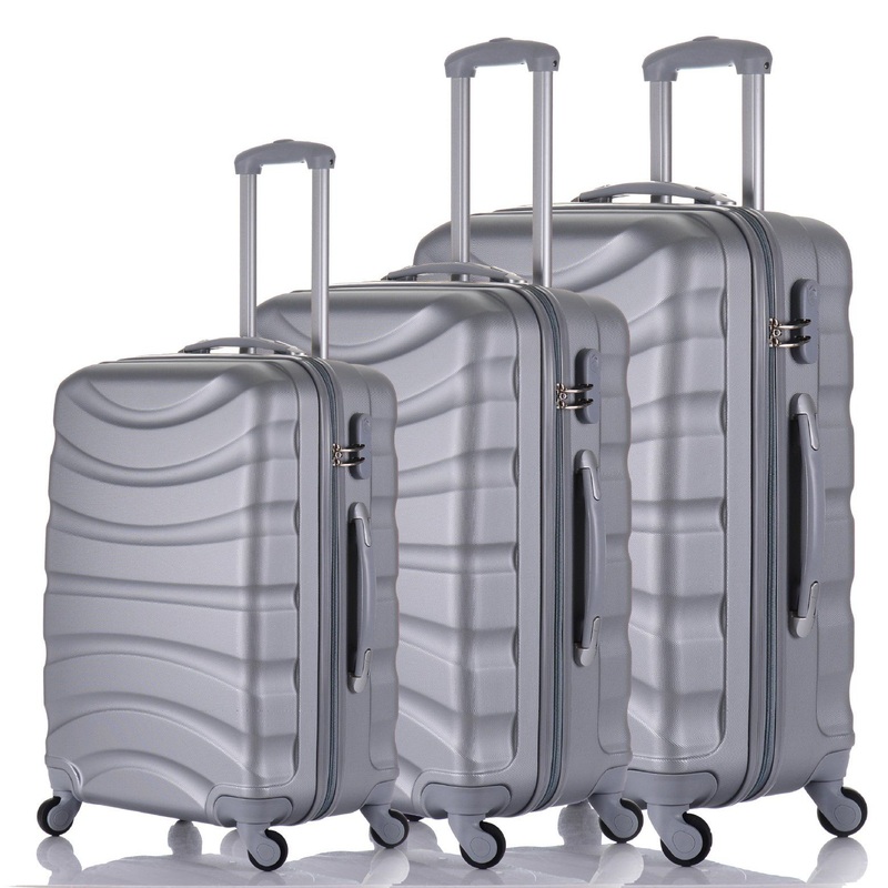 Custom Logo Suitcases Luggage ABS Hard Shell Lightweight Luggage Traveling Outdoor Luggage Set – Other Luggage and ABS Luggage Trolley Suitcase price