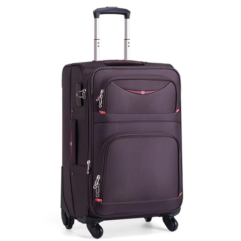 Custom Luggage Bag Traveling Suitcase Trolley 4-Wheel Luggage Bag Soft Luggage Set – Trolley Bag and Luggage price