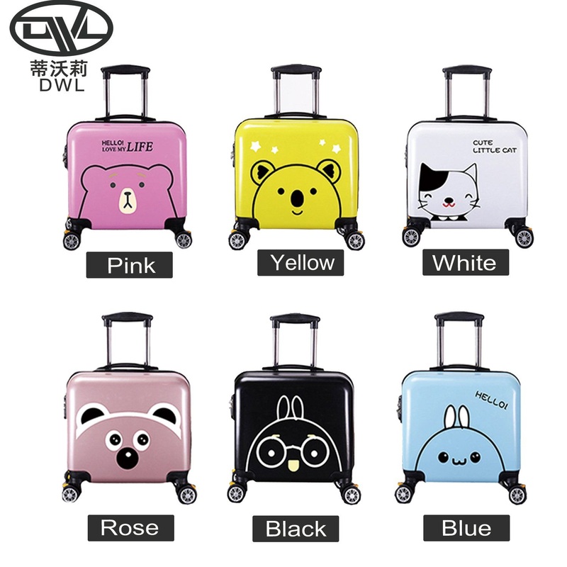Customized Cute Children Travel Luggage ABS Trolley Case Cartoon Suitcase for Boys Girls Kids Airplane – Children Travel Luggage and Kids Suitcase price