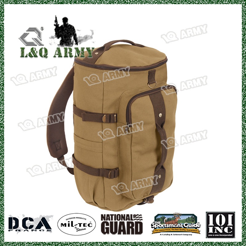 Duffle Bag Backpack Convertible 19 Canvas Coyote Brown Backpack Duffle Combo – Duffel Bag and Travel Bag price