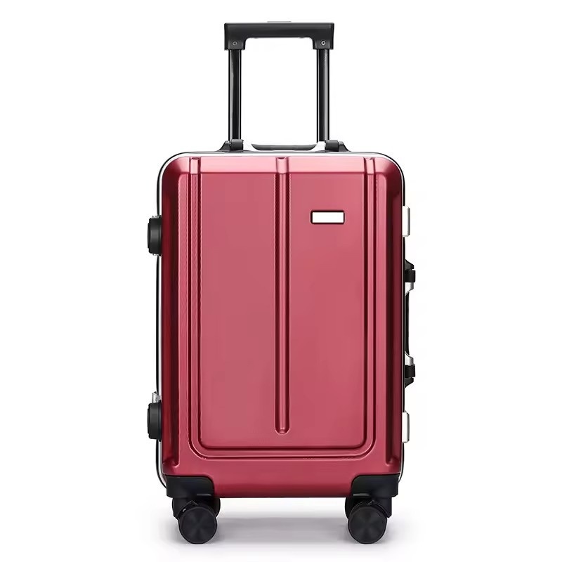 Hot Sale Trolley Luggage Aluminum Suitcase 24 Inch Fashion Trunk Luggage PC Travel Large Suitcase for Students – Travel Trolley Bag and Trolley Luggage price
