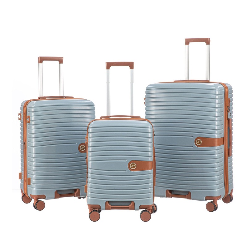 Large Capacity Suitcase 3 Pieces Luggage Set Suitcase with Silent Spinner Wheels and Tsa Lock Ready Stock – Luggage Sets and Trolley Bag price