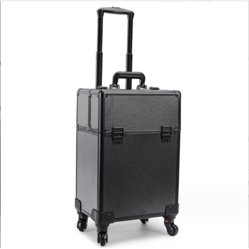 Large Upgrade Trolley Cosmetic Luggage Case, Professional Wheeled Makeup Case – Upgrade Cosmetic Luggage Case and Trolley Cosmetic Case price