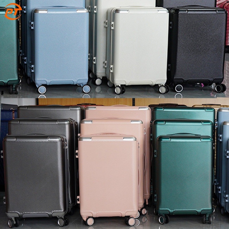 PC New Arrival Medium Distributor Pure PC Hardshell Travelling Luggage Set Silent Rolling Wheel Trolley Bags Suitcase for Carry on Front Pocket Laptop – Travelling Bags and Trolley Bag price