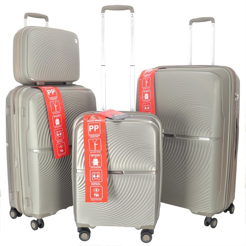 Quality Assurance Hard PP Travel Luggage Set of 4 – Luggage Set and PP Luggage Set price