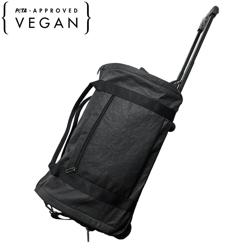 Recycled Fibre Pineapple Leather Convertible Fashion Duffle Trolley Garment Bag Travel Bag – Vegan Bag and Duffle Bag price