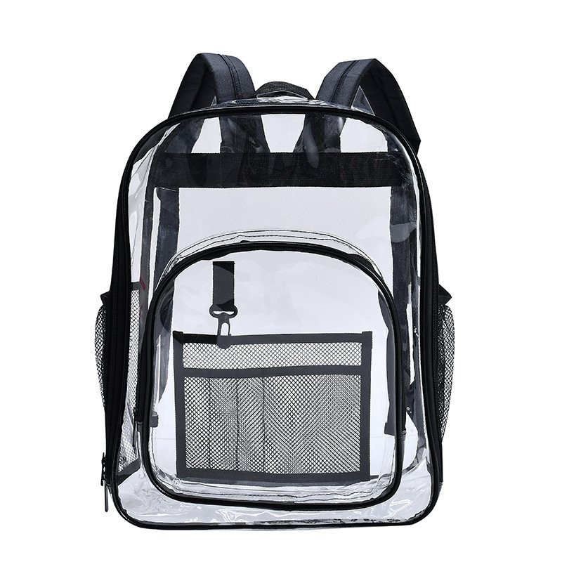 Transparent Backpack Waterproof PVC Storage Bag Large Capacity Laptop Bag – PVC Laptop Bag and Computer Bags price