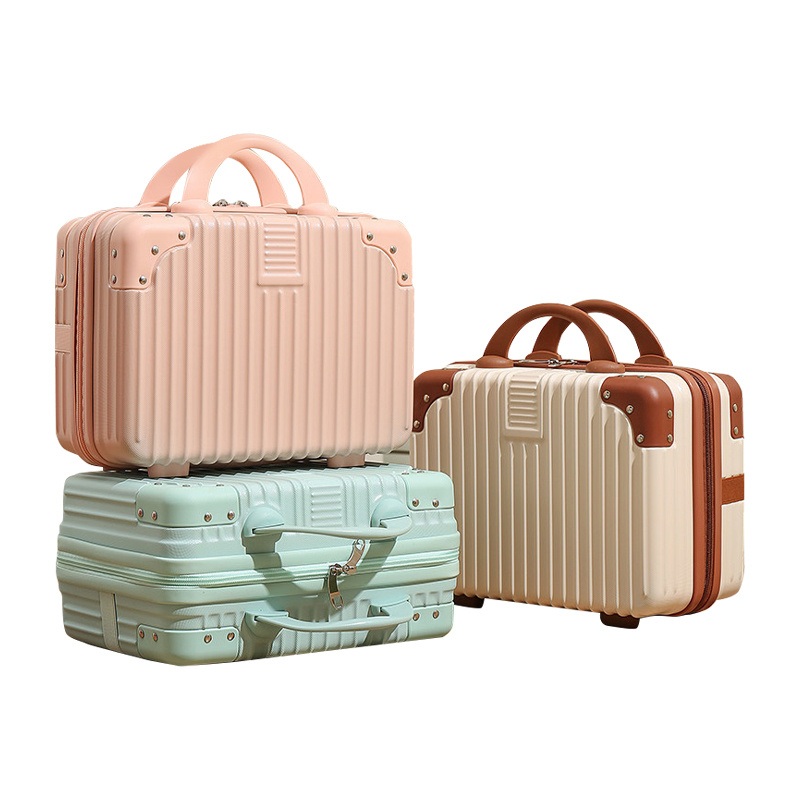 Trendy Duffle Bag Well-Crafted Retro Mini Travel Case Vintage Petite Suitcase for Travel – Luggage Set and Trolley Luggage price