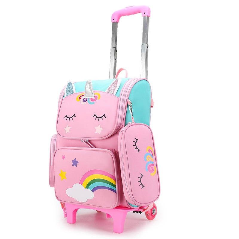 Wholesale Trolley Children School Backpack with Wheels, School Trolley Bag, Trolley School Bag – Trolley Bag and Trolley Schoolbag price