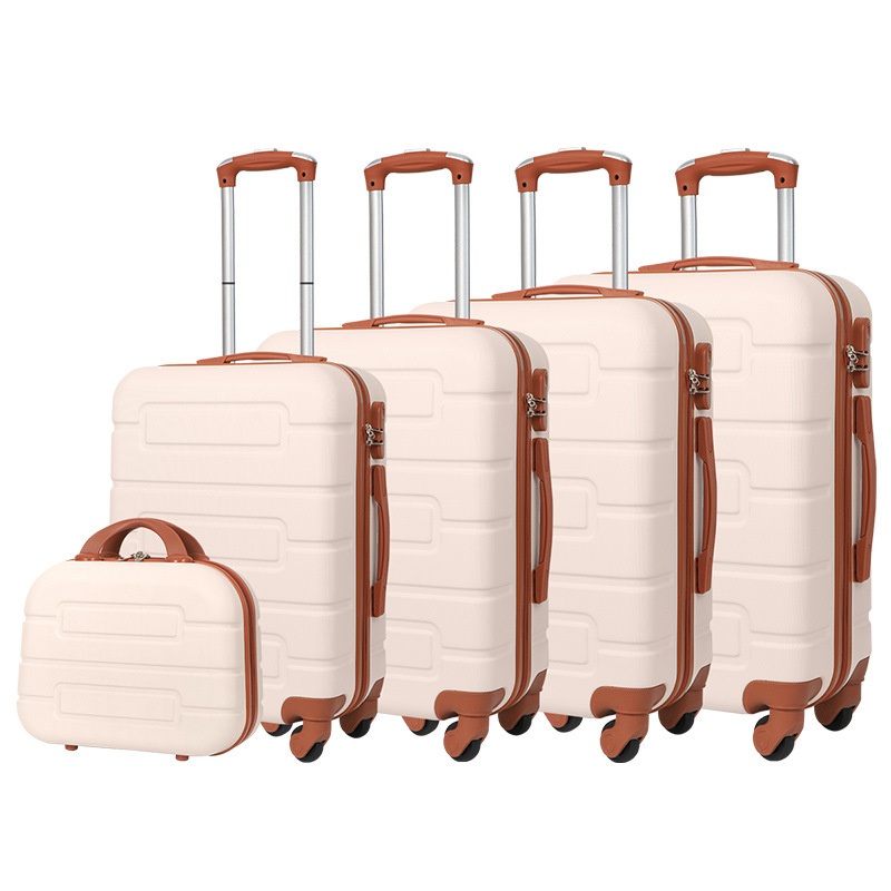 ABS Pink 15 20 24 28 32 Inch Trolley Bag Multi Piece Boarding Gift Password Box Waterproof Universal Wheel Expandable Suitcase Travel Luggage Set – Trolley Bags and Trolley Case price