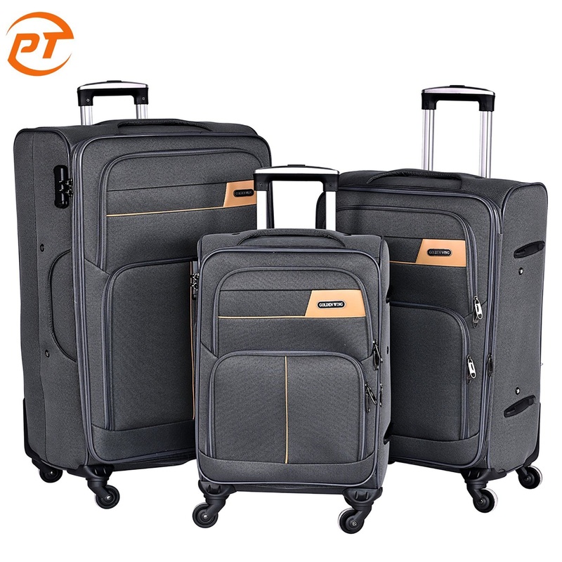 China Luggage Factory Fabric Polyester Suitcase Cloth Cases New Arrival Best Quality Cheap Oxford Storage Trolley Bag for Family Women Man Kids Camping School – Luggage and Trolley Bag price