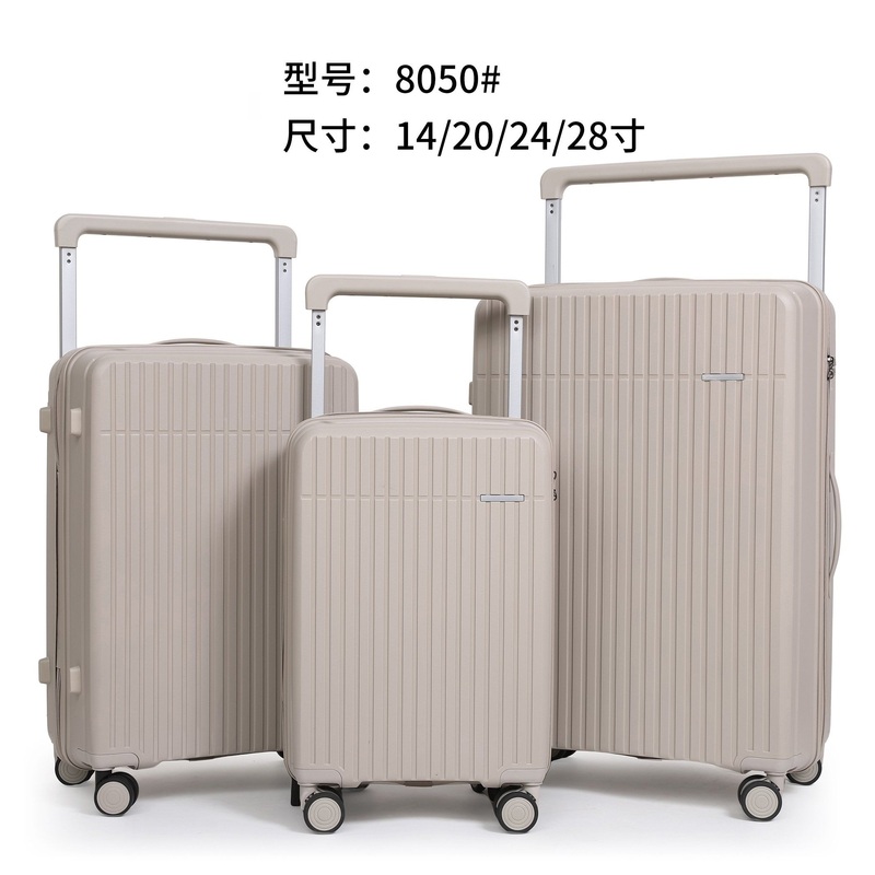 Colorful Polypropylene Suitcase PP Trolley Luggage Set with Silent Spinners and Wide Trolley – PP Luggage Set and Wide Trolley PP Luggage Set price