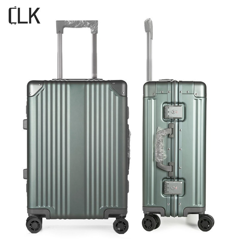 Custom Color Travel Set Aluminum Suitcase 21/25 Inch Designer Luggage – Maletas De Viaje Set and Maleta ASA Ancha price