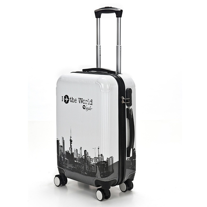 OEM 20 24 28 Inch Luggage ABS Expandable Spinner Wheel Business ABS Trolley Case Travelling Bag Set Hardshell Luggage – Hardshell Luggage and Business Luggage price