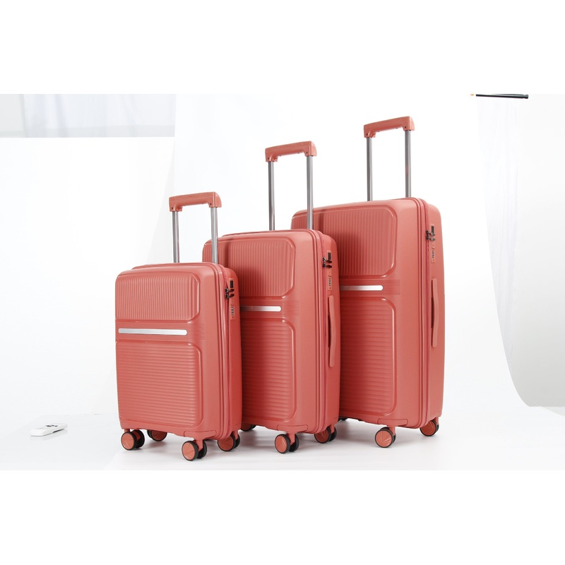 PP Material Classic Luggage Case High Quality Trolley Suitcase Cabin Size Travelling Trolley Box – PP Luggage and Trolley Luggage price