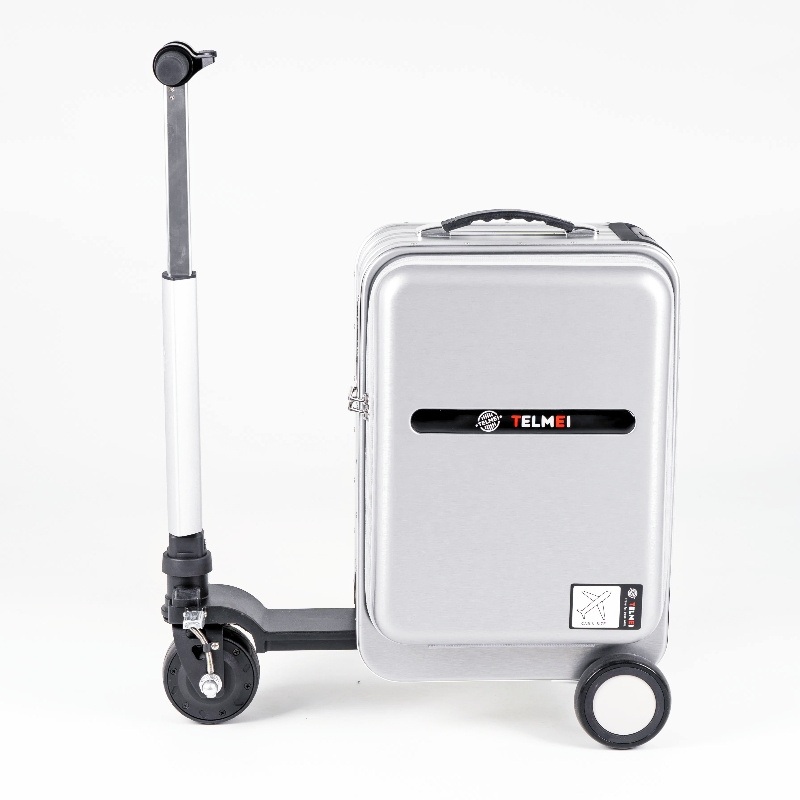 Smart Electric Aluminum Alloy Frame Scooter Luggage Unisex Travel Boarding Suitcase – Smart Electric Ridding Luggage and Smart Electric Luggage price